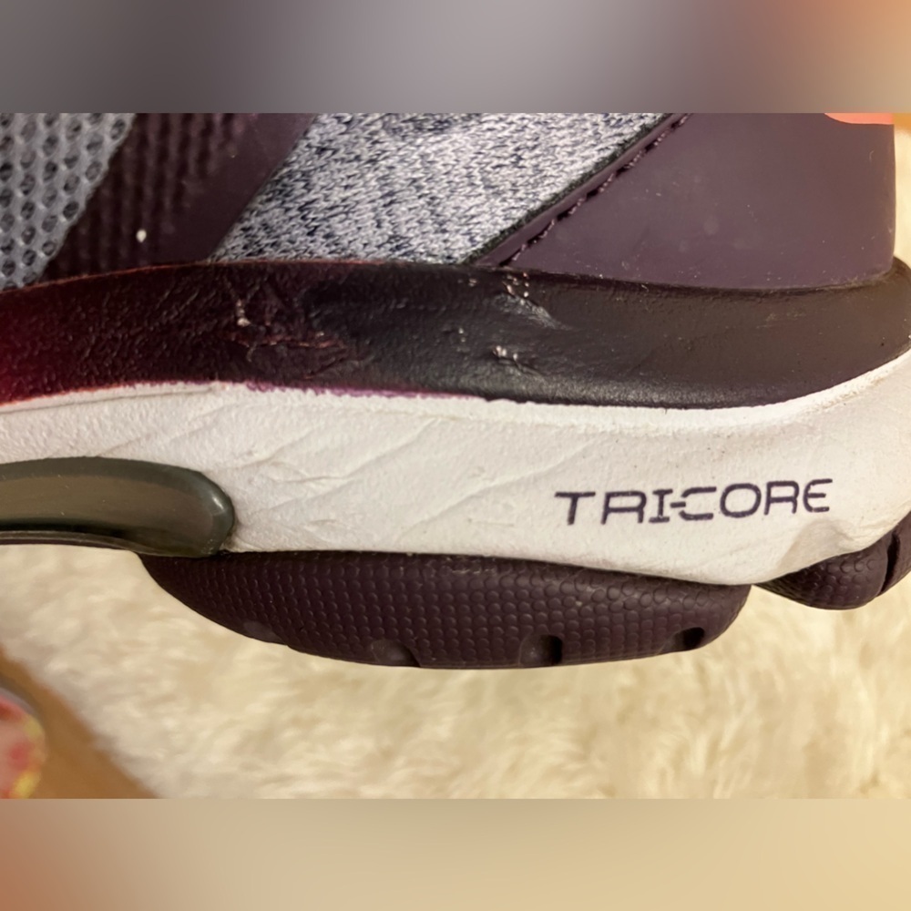 Abeo Tricore Aerosystem Womens Dorian Purple Aero 2.0 Tri-core Sneaker Size 8.5 - Picture 12 of 12